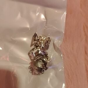 Gold And Silver Ear Clips Women's Jewelry Set